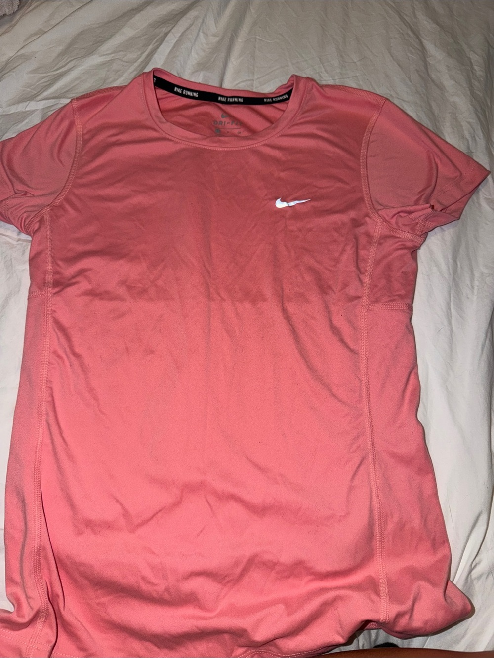 Nike Women's Short Sleeve Training Tee - Coral